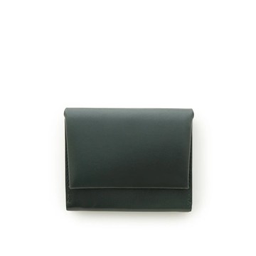 Antique 迷你短夾-復古綠