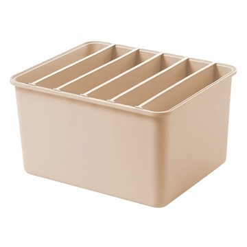 E.dot 櫥櫃加厚分格 31 x 26 x 17cm 粉色 抽屜衣物整理盒  1個