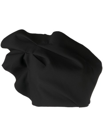 Rachel Gilbert - Aurora cropped top - women - Polyester/Elastane - 4 - Black
