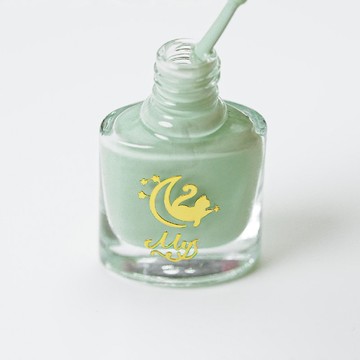 Mys蜜思水性指甲油我的舒適時間-【抹茶拿鐵】