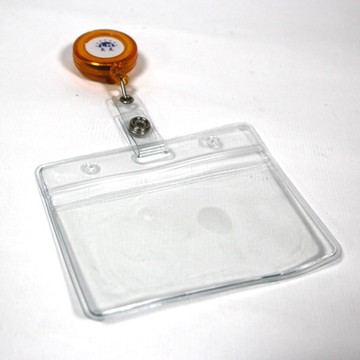 LM 亮美 伸縮拉環附夾+防水證件套/派司套/識別套 整組