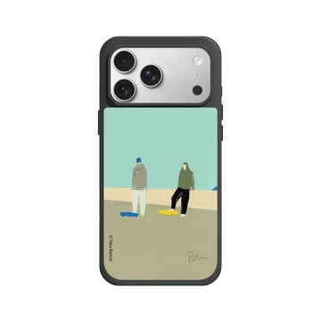 iPhone 17 Pro Max SolidX 黑 - Taku Bannai 坂内拓 - Skate Park｜冬日滑板場