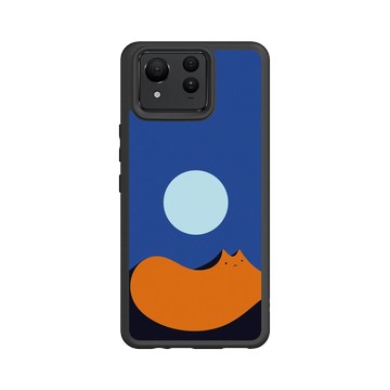 Zenfone 11 Ultra SolidSuit 黑 - ilovedoodle (Lim Heng Swee) - Lunar Mirage Cat - 月光貓