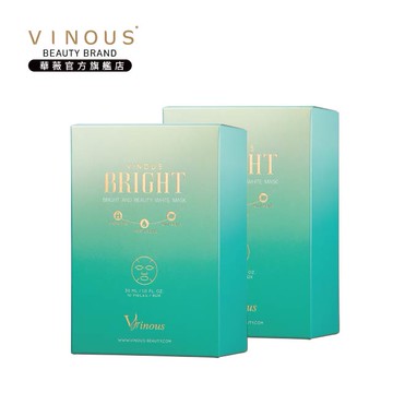 Vinous 靚透光感淨白面膜 X 2入組