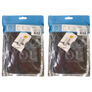 Free King 富立金 女款 冰礦咖啡 涼感輕著上衣 - L2件組  L  黑