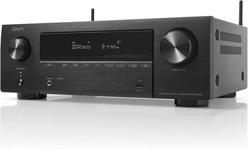 【折300+10%回饋】【日本代購】Denon AVR-X1700H AV環繞接收器7.2ch 8K Ultra HD、HDR10+、支持eARC/黑色AVR-X1700HK