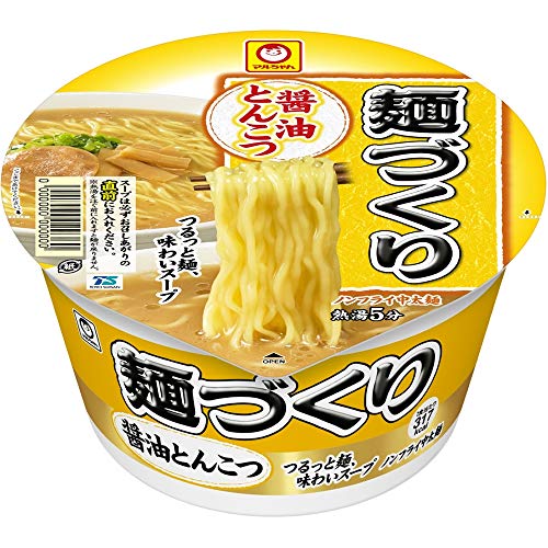 マルちゃん 麺づくり 醤油とんこつ 89g12個