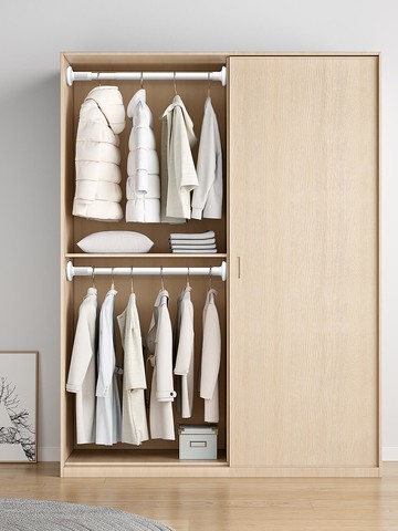 衣柜掛衣桿伸縮桿免打孔衣通桿晾衣衣桿衣架掛桿衣櫥架子橫桿撐桿