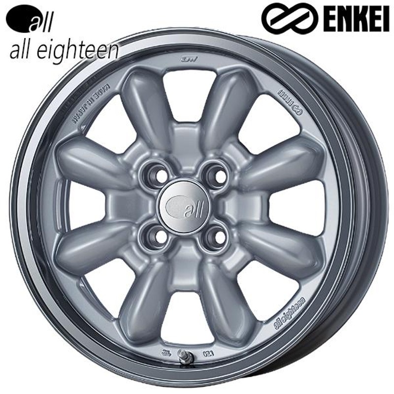 オールシーズンタイヤ ホイール4本セット 185/65R15インチ 4H100 ENKEI ...