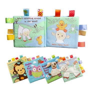 布書 嬰兒玩具故事書 JJOVCE撕不破教具 雪倫小舖