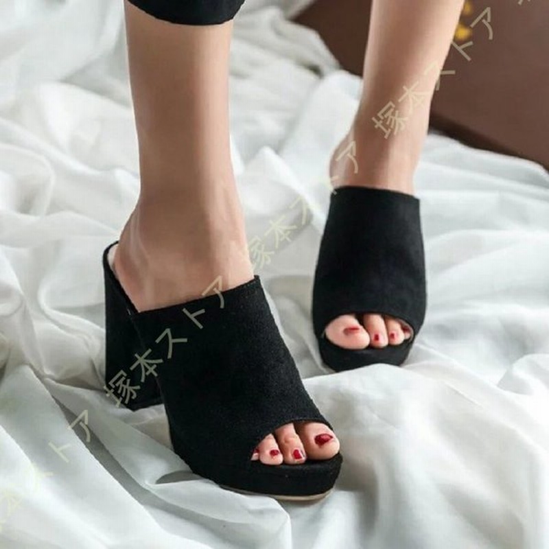 ミュールサンダル レディース ヒール かわいい プラットフォーム サンダル 歩きやすい 旅行 疲れない ミュール ハイヒール オープントゥ スリッパサンダル 4xqntixdvc ファッション Omegastone Com Au