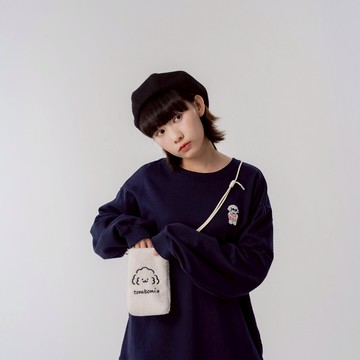 QUEENSHOP_F 聯名 Tombonia 經典狗狗刺繡毛毛造型手機包 現+預 【06070423】