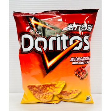 多力多滋美式 BBQ豬肋排口味玉米片（68公克）🌟兩款包裝隨機出貨🌟