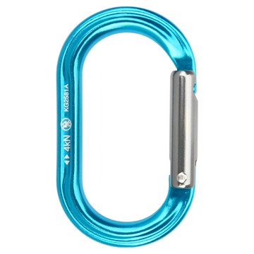 BARHAR O形迷你快掛 鋁合金材質  58 x 34mm  藍色  1個