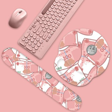 鼠標墊子女生護手腕托立體3D胸鍵盤手托枕定制電競游戲電腦桌墊學生宿舍辦公室桌面墊高顏值ins風防滑鼠墊軟