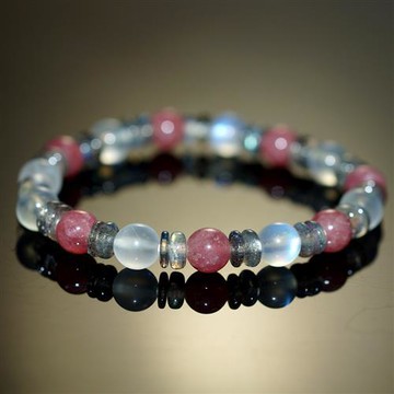 【喨喨飾品】月光石/紅紋石/拉長石 展現寶石的暈彩美麗N378