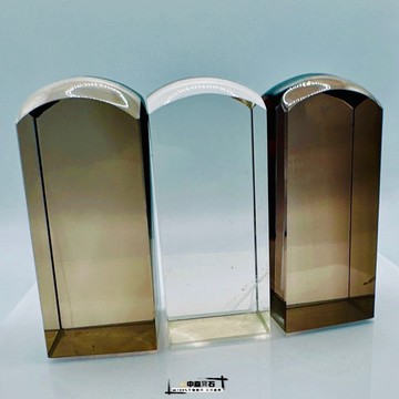 中森寶石🔮全美 天然水晶 白水晶 水晶印章 茶晶 茶水晶 方形 免費開運刻字 印章材 開運印章 改運 公司印章 公司章