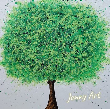 樹 系列 無框畫 壓克力畫 抽象畫 畫 畫作 掛畫 居家擺設 生活