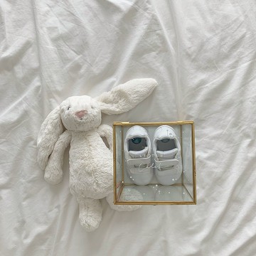 寶寶成長紀念玻璃盒 - 正方 客製化