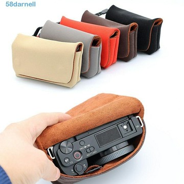 Darnell 相機收納袋、單反相機袋相機袋相機套、攝影器材數碼相機加厚舒適微單袋適用於 So-ny ZV1 ZVE10