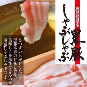 ふるさと納税 鹿児島県産黒豚しゃぶしゃぶ（バラ肉）500g×2パック／訳ありは簡易包装なだけっ? しゃぶしゃぶ肉に「訳.. 鹿児島県いちき串木野市