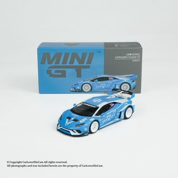 免運🔥mini gt 841MINI GT 1062號1/64 蘭博基尼GT3 EVO2 仿真合金汽車模型