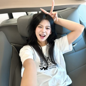 【現貨！隔日到】女生上衣 250g純棉重磅短袖 大尺碼女裝 正韓t恤 流行衣服 夏季百搭短Tee 新款潮流T恤 韓系棉t