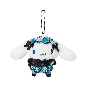 小禮堂 Sanrio 三麗鷗 大耳狗 絨毛玩偶吊飾 (暗夜蝴蝶)