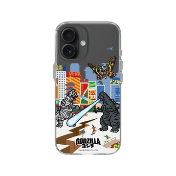 iPhone 16 Clear Case（相機按鈕） 透明 - 哥吉拉 Godzilla - 哥吉拉世界