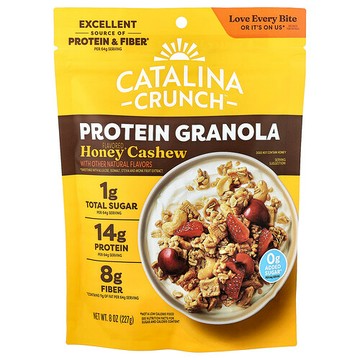 Catalina Crunch, 蛋白質格蘭諾拉麥片，蜂蜜腰果味，8 盎司（227 克）