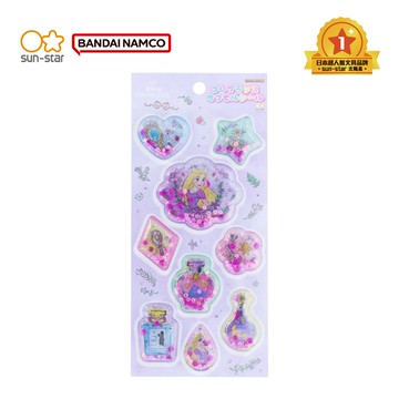 日本 SUN-STAR - 香氛QQ造型貼紙-長髮公主