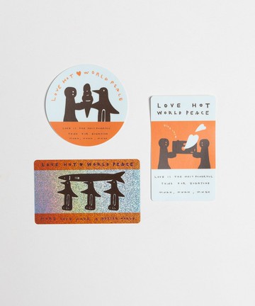 【SNAPPP x UR】LOVE HOT貼紙組