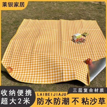 加厚彩膜野外露營墊戶外野炊墊野餐布墊坪墊子鋪地宿舍防潮床墊