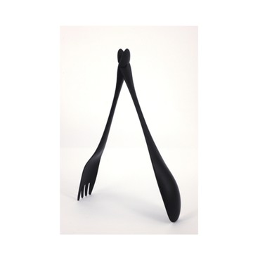 Unique Art｜TONG2時尚三合一料理夾_ 深黑