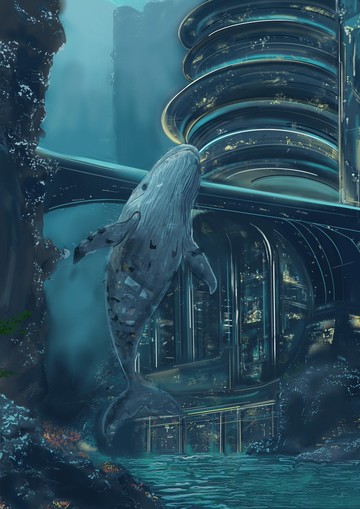 【深海棲地】 藝術海報