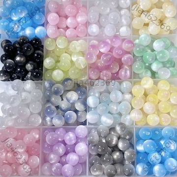 【免運優惠】散珠珠子雙色圓珠手鏈手工diy手串項鏈串珠材料配件飾品