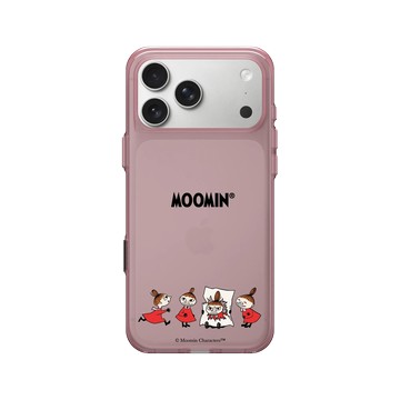 iPhone 17 Pro Max Clear (相機按鈕) 晶醺玫 - Moomin - 小美Little My