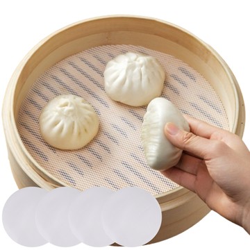 Daily Pick 矽膠蒸籠網格墊  5個  24cm