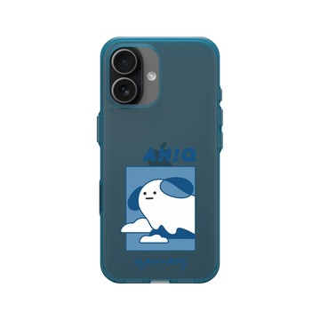 iPhone 17 Clear (相機按鈕) 夜幕藍 - Alan Hong - 狗狗 Q