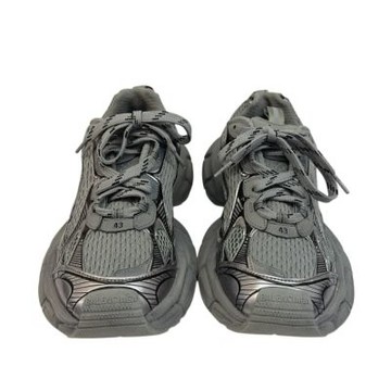 二手品 八成新Balenciaga 巴黎世家潮流3xl太空銀休閒鞋 #43