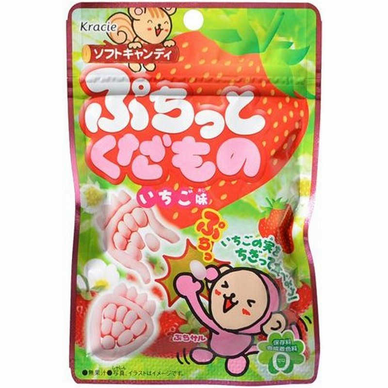 クラシエフーズ ぷちっとくだもの いちご味 25g 10袋 通販 Lineポイント最大0 5 Get Lineショッピング