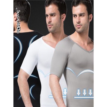 Zerobodys雞心領低領塑身短袖健美塑型 無痕束腰收腹束胸薄款透氣