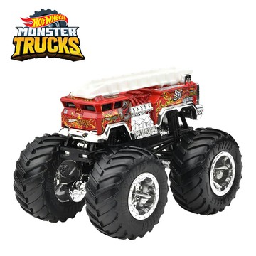 【正版授權】風火輪 MONSTER TRUCKS #04 5 ALARM 怪獸卡車 皮卡車 大腳車 玩具車 Hot Wheels - 320318