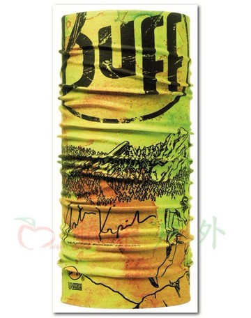 【【蘋果戶外】】BUFF BF105870 西班牙 coolmax 魔術頭巾 百K勇者 登山單車慢跑瑜珈