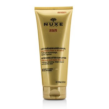 Nuxe 黎可詩 清爽臉部及身體曬後乳液Nuxe Sun Refreshing After-Sun Lotion For Face & Body 200ml/6.7oz-臉部防曬及古銅粉