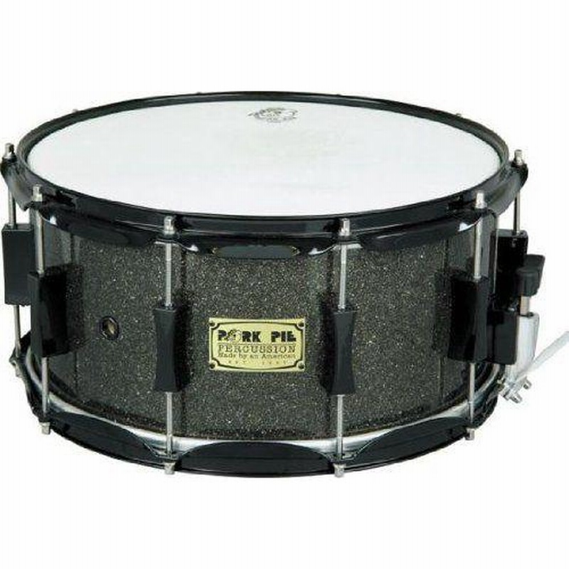 Pork Pie ポークパイ Maple snare スネア drum Black Glass 7X14 | LINEブランドカタログ