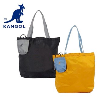 🔜 快速出貨 KANGOL 英國 袋鼠 可折疊雙面收納袋【65258783】包包 購物袋