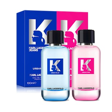KARL LAGERFELD卡爾·拉格斐 都會藍男性淡香水/都會粉女性淡香精100ml-任選
