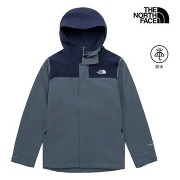 【The North Face 官方旗艦】北面男款深藍色DRYVENT防水衝鋒衣｜8DX1S62