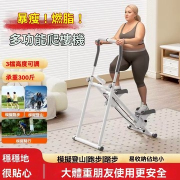 ✨男女踏步機✨ 健身機 健步機 靜音踏步機 爬樓機 踩踏機 走步機 爬樓踏步機 爬山機 攀爬機 扶手踏步機 健走機【HT
